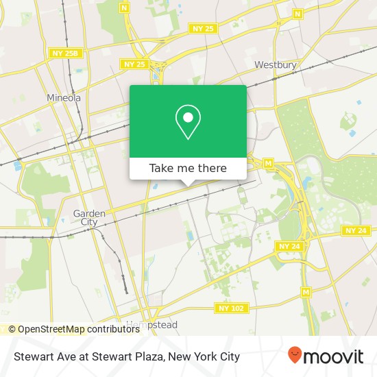 Mapa de Stewart Ave at Stewart Plaza