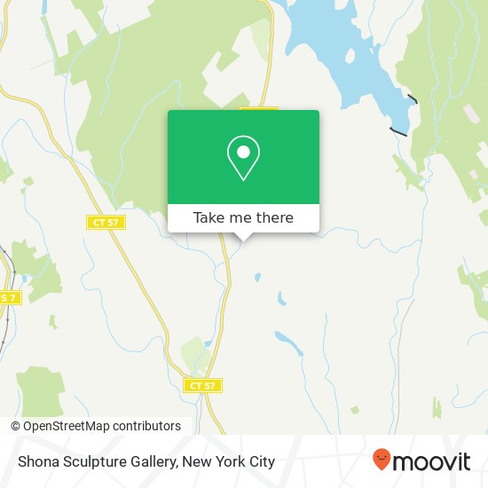 Mapa de Shona Sculpture Gallery