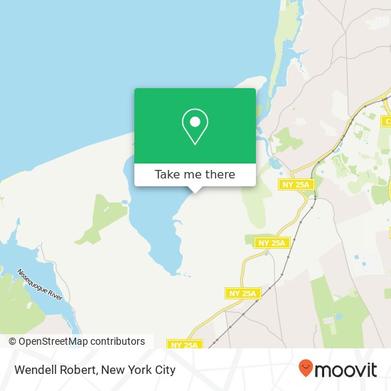Mapa de Wendell Robert