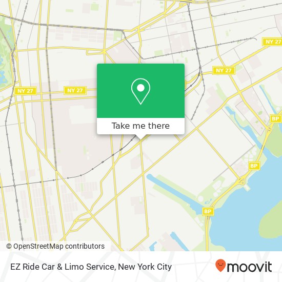 EZ Ride Car & Limo Service map