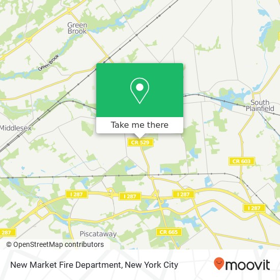 Mapa de New Market Fire Department
