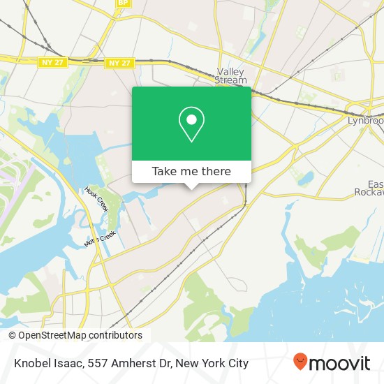 Knobel Isaac, 557 Amherst Dr map