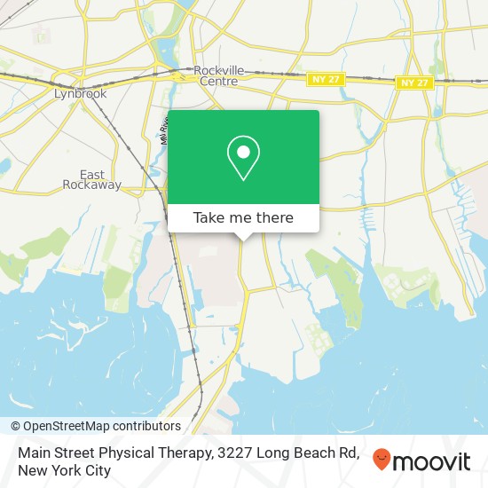 Main Street Physical Therapy, 3227 Long Beach Rd map