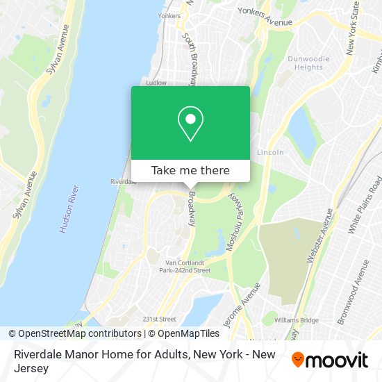 Mapa de Riverdale Manor Home for Adults