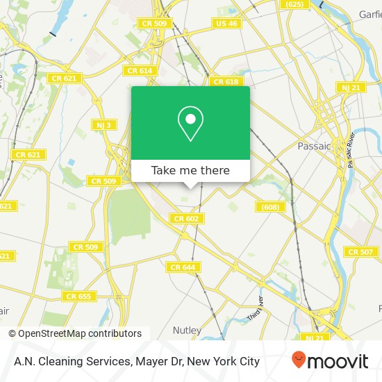 A.N. Cleaning Services, Mayer Dr map