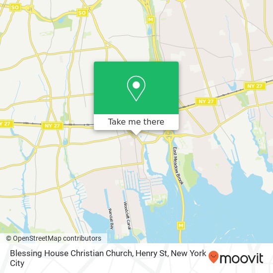 Mapa de Blessing House Christian Church, Henry St