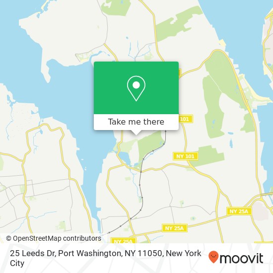 25 Leeds Dr, Port Washington, NY 11050 map