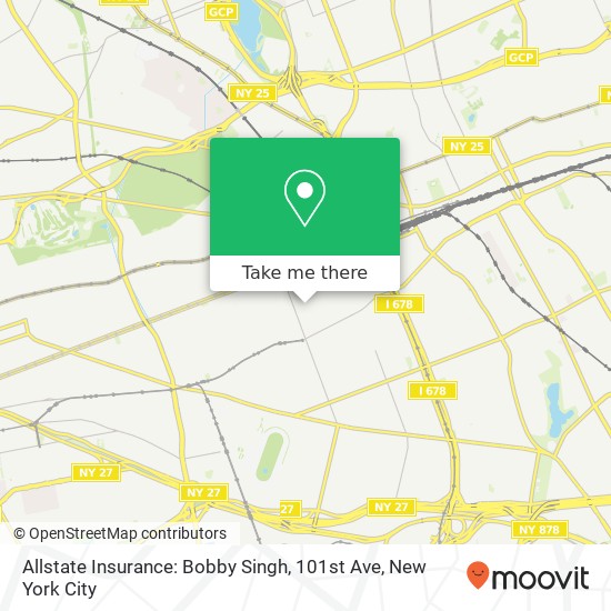 Allstate Insurance: Bobby Singh, 101st Ave map