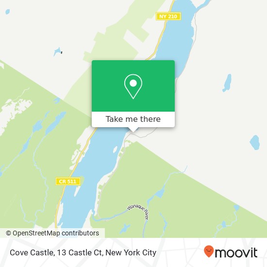 Mapa de Cove Castle, 13 Castle Ct