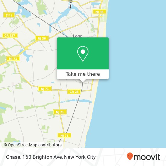 Mapa de Chase, 160 Brighton Ave