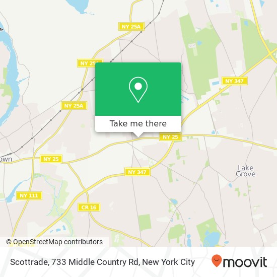 Scottrade, 733 Middle Country Rd map