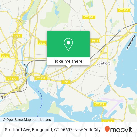 Stratford Ave, Bridgeport, CT 06607 map