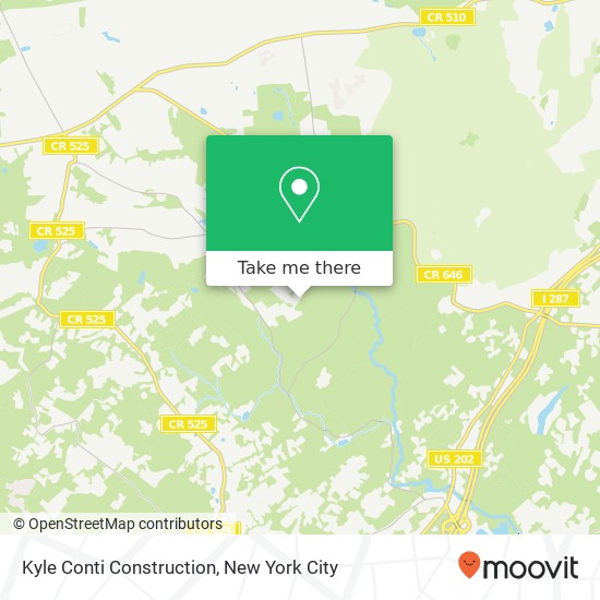 Mapa de Kyle Conti Construction