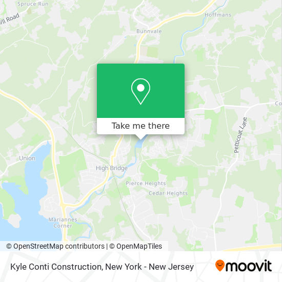 Kyle Conti Construction map