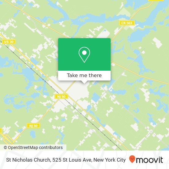Mapa de St Nicholas Church, 525 St Louis Ave