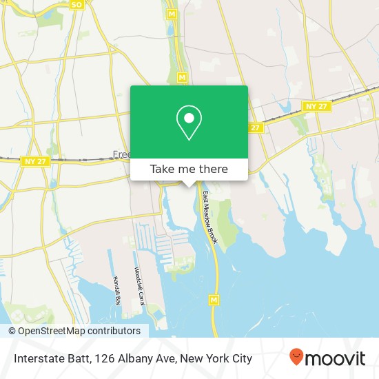 Interstate Batt, 126 Albany Ave map