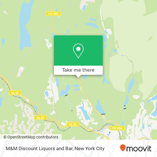 Mapa de M&M Discount Liquors and Bar