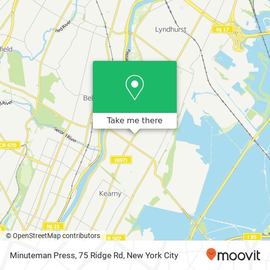 Minuteman Press, 75 Ridge Rd map