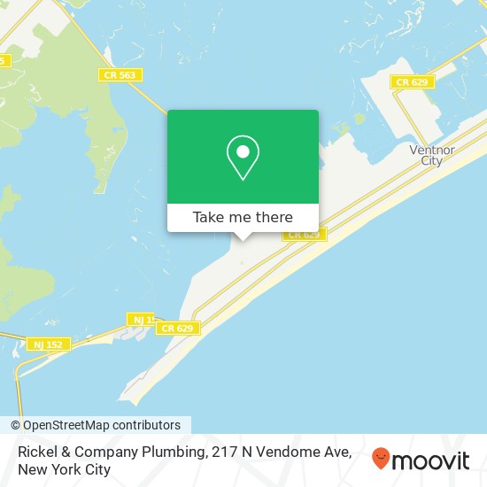 Rickel & Company Plumbing, 217 N Vendome Ave map