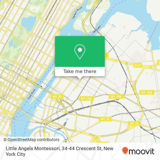 Mapa de Little Angels Montessori, 34-44 Crescent St