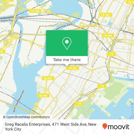 Greg Racelis Enterprises, 471 West Side Ave map