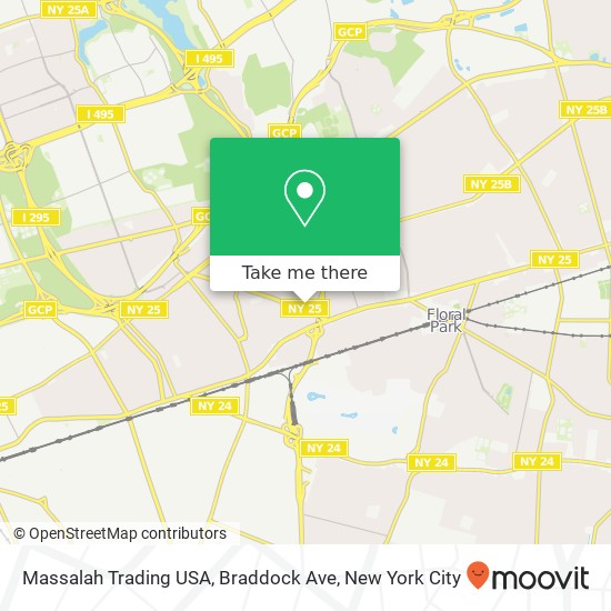 Mapa de Massalah Trading USA, Braddock Ave