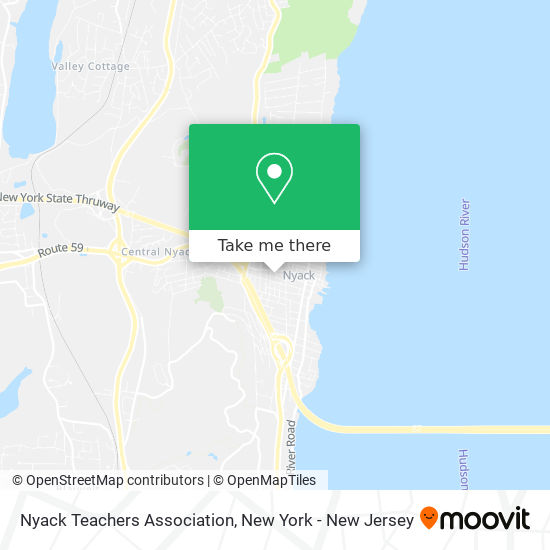 Mapa de Nyack Teachers Association