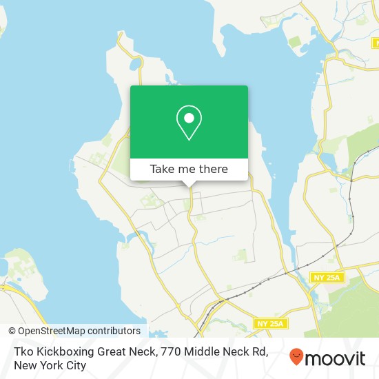 Tko Kickboxing Great Neck, 770 Middle Neck Rd map