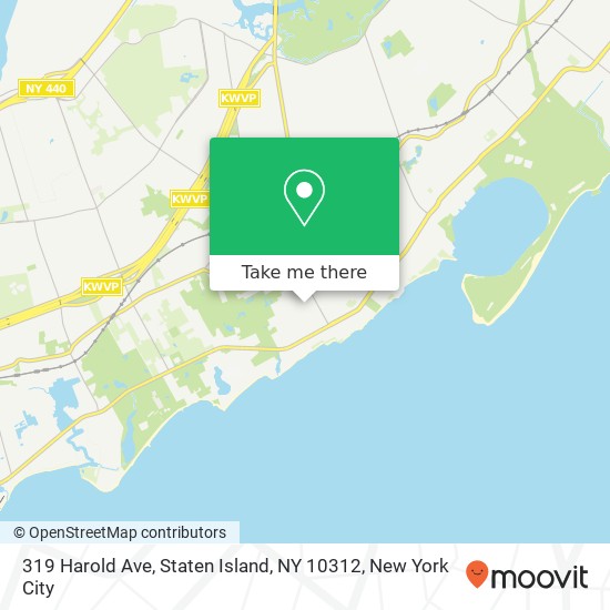 319 Harold Ave, Staten Island, NY 10312 map