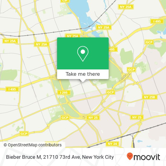 Mapa de Bieber Bruce M, 21710 73rd Ave