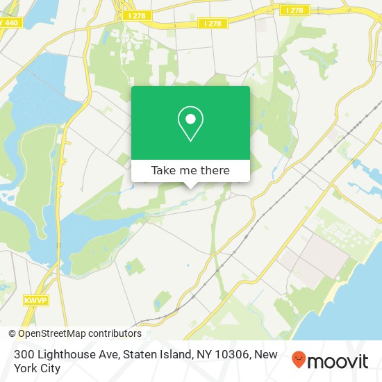 300 Lighthouse Ave, Staten Island, NY 10306 map