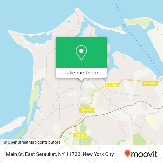 Mapa de Main St, East Setauket, NY 11733