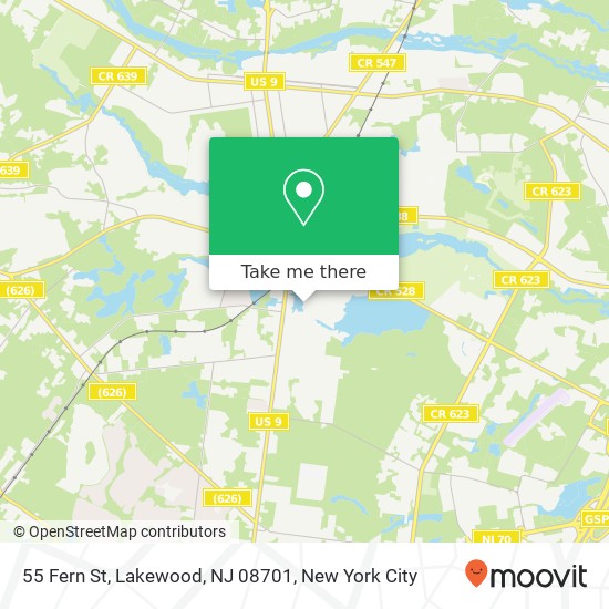 55 Fern St, Lakewood, NJ 08701 map