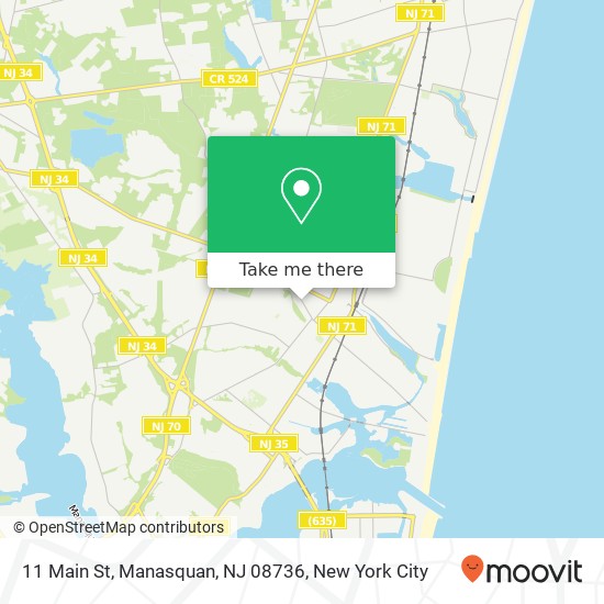 11 Main St, Manasquan, NJ 08736 map