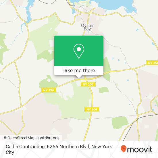 Mapa de Cadin Contracting, 6255 Northern Blvd