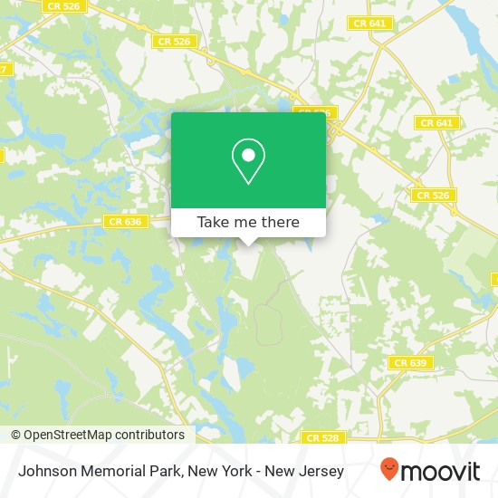 Johnson Memorial Park map