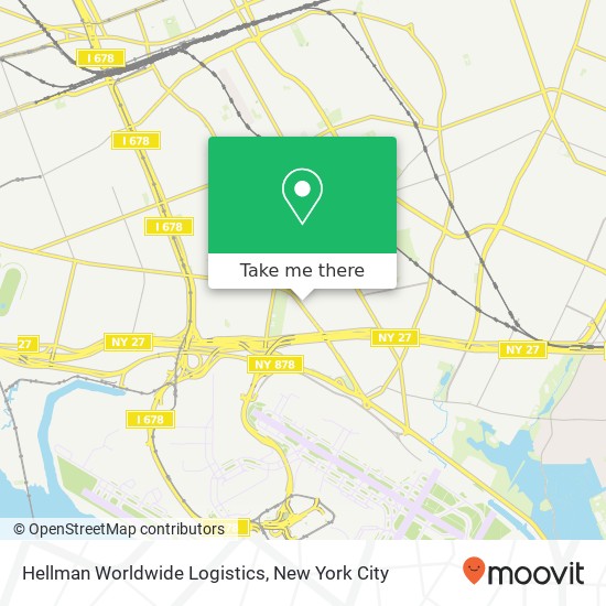 Mapa de Hellman Worldwide Logistics