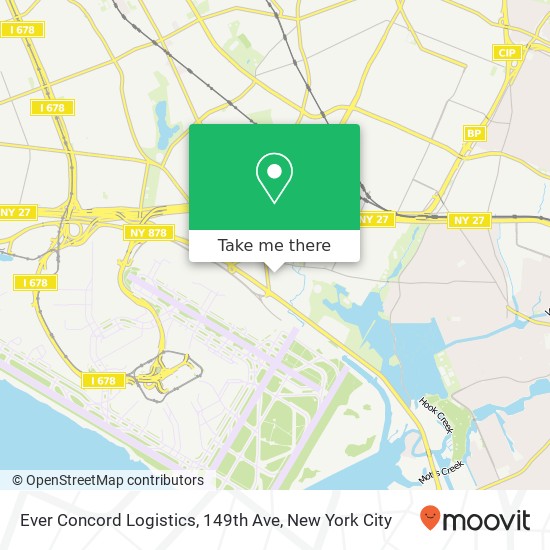 Mapa de Ever Concord Logistics, 149th Ave