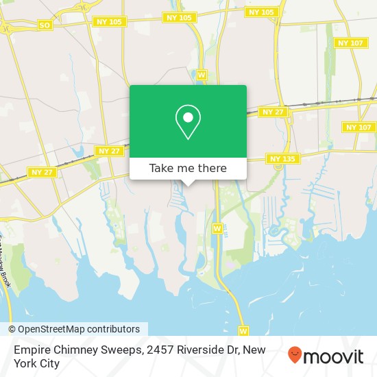 Empire Chimney Sweeps, 2457 Riverside Dr map