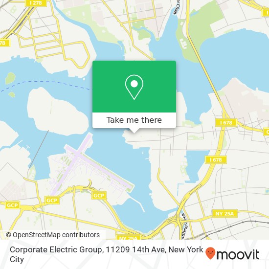 Mapa de Corporate Electric Group, 11209 14th Ave