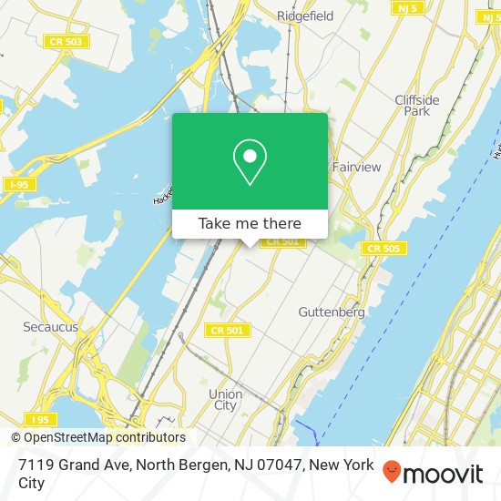 7119 Grand Ave, North Bergen, NJ 07047 map