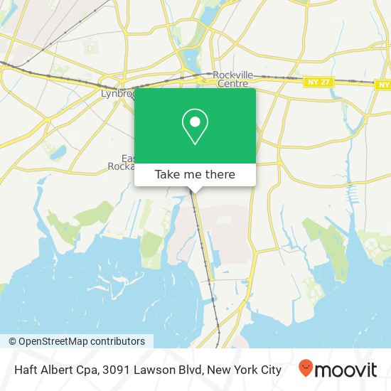 Haft Albert Cpa, 3091 Lawson Blvd map