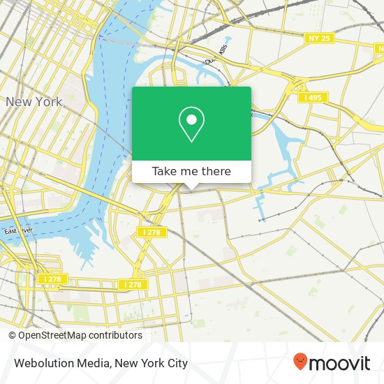 Mapa de Webolution Media