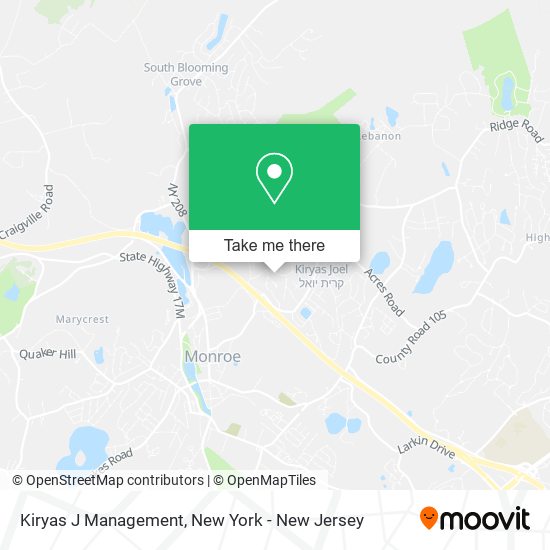 Kiryas J Management map