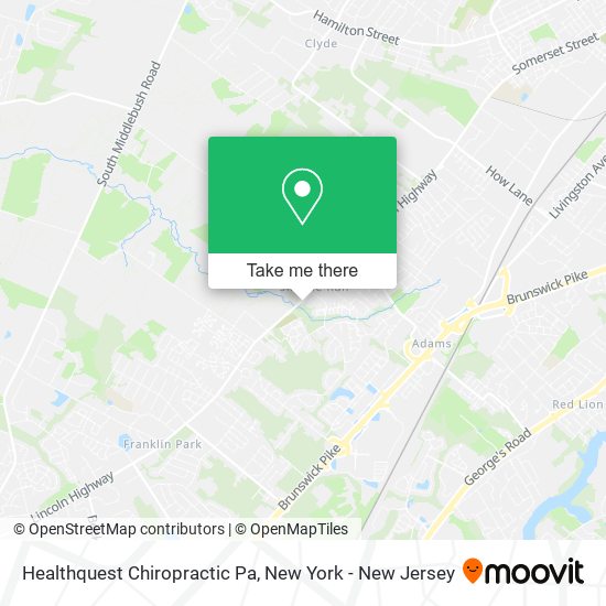 Healthquest Chiropractic Pa map