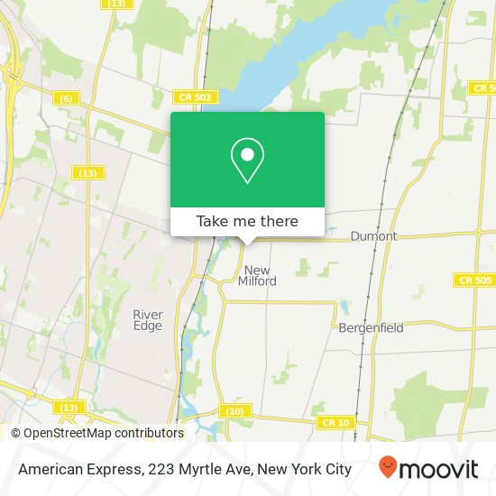 American Express, 223 Myrtle Ave map