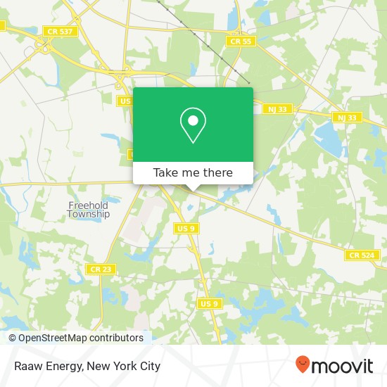 Mapa de Raaw Energy