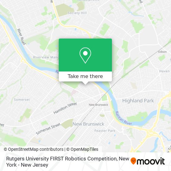 Rutgers University FIRST Robotics Competition map