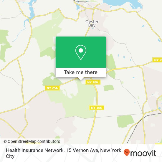 Mapa de Health Insurance Network, 15 Vernon Ave