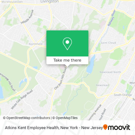 Mapa de Atkins Kent  Employee Health